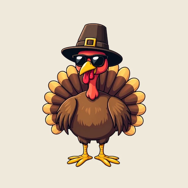 Thanksgiving Lustiger Thanksgiving Truthahn
