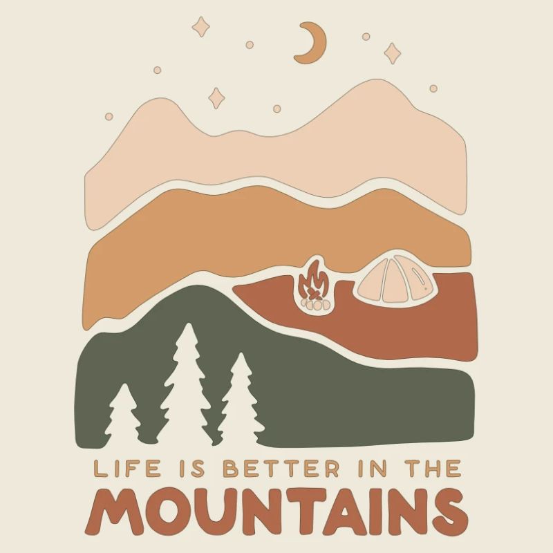 life is better in the mountains