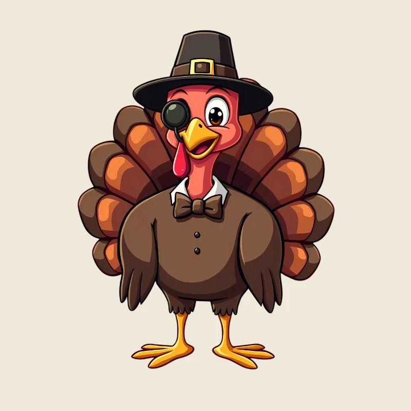 Thanksgiving Lustiger Thanksgiving Truthahn