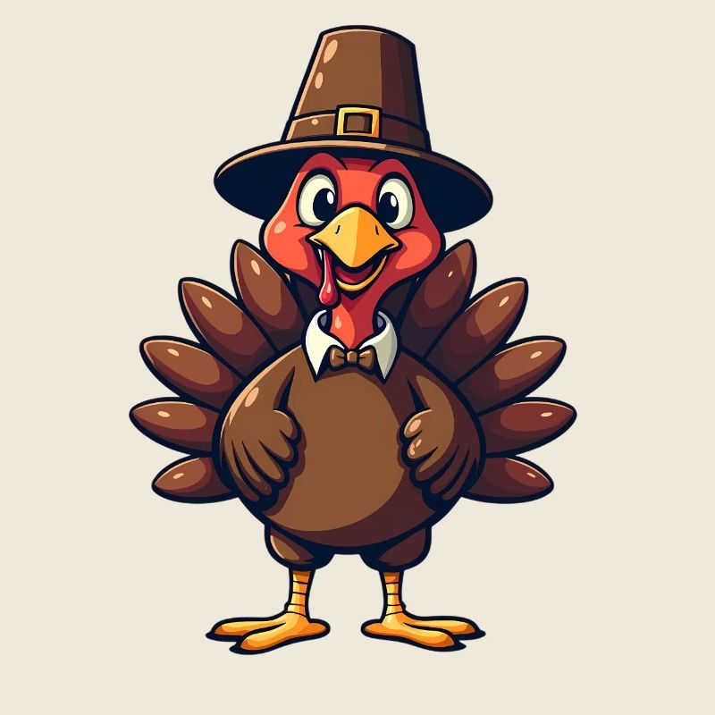Thanksgiving Lustiger Thanksgiving Truthahn