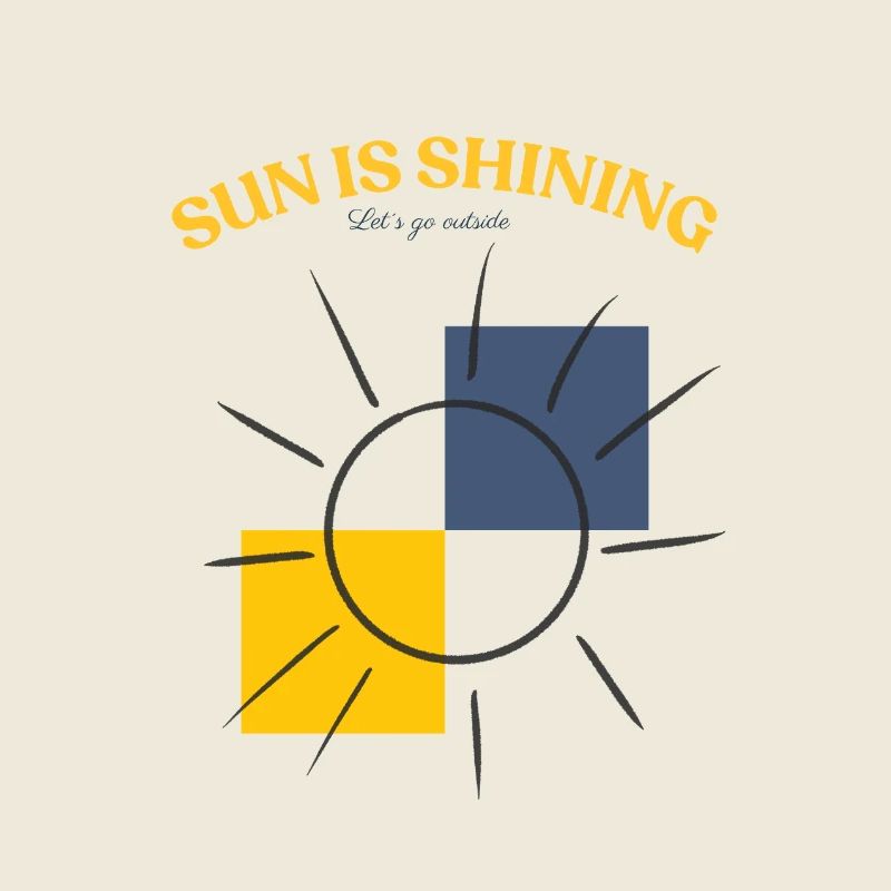 Sun is shining - let´s go outside