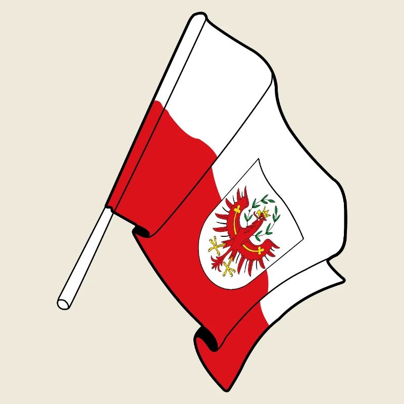 Drapeau de la province du Tyrol