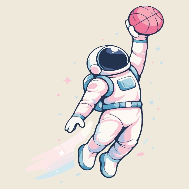 Cosmic Hoop-Astronaut
