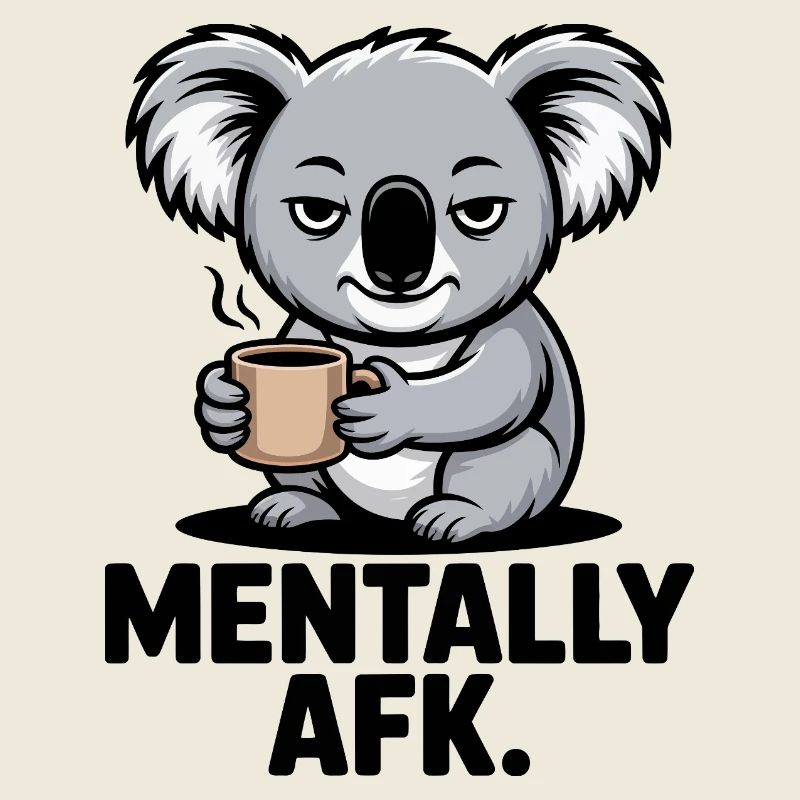 Koala AFK Kaffee