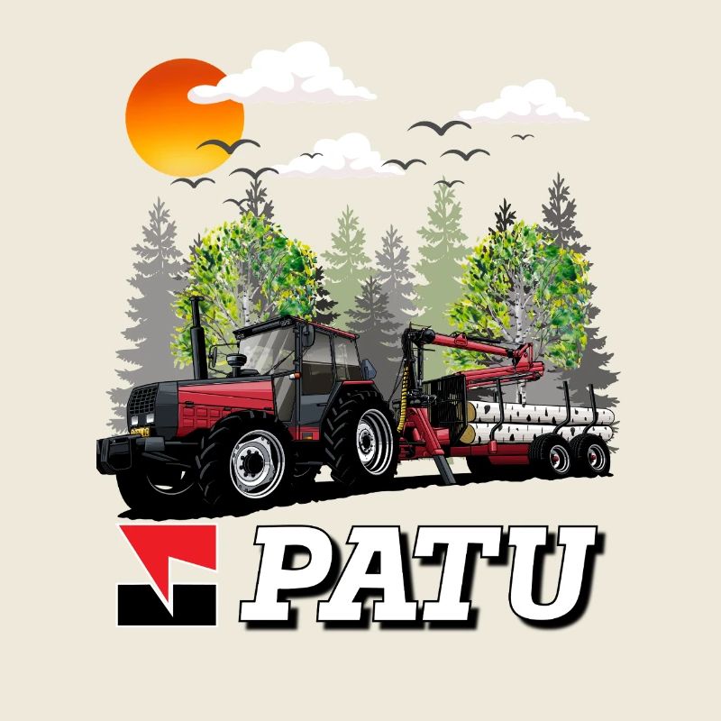 Patu forest machine tractor