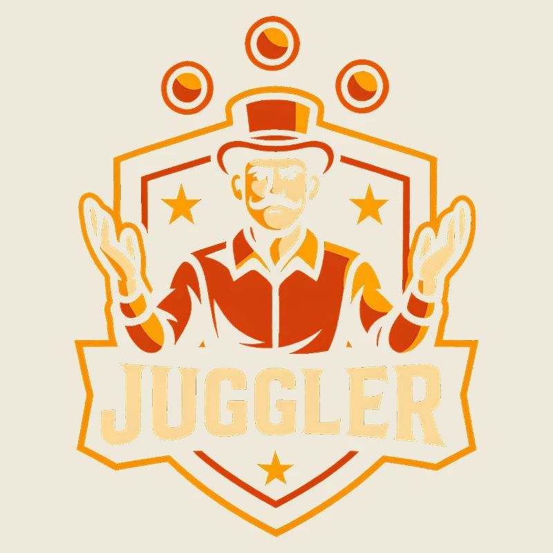 Cirque Circus Juggler Drôle pour enfants