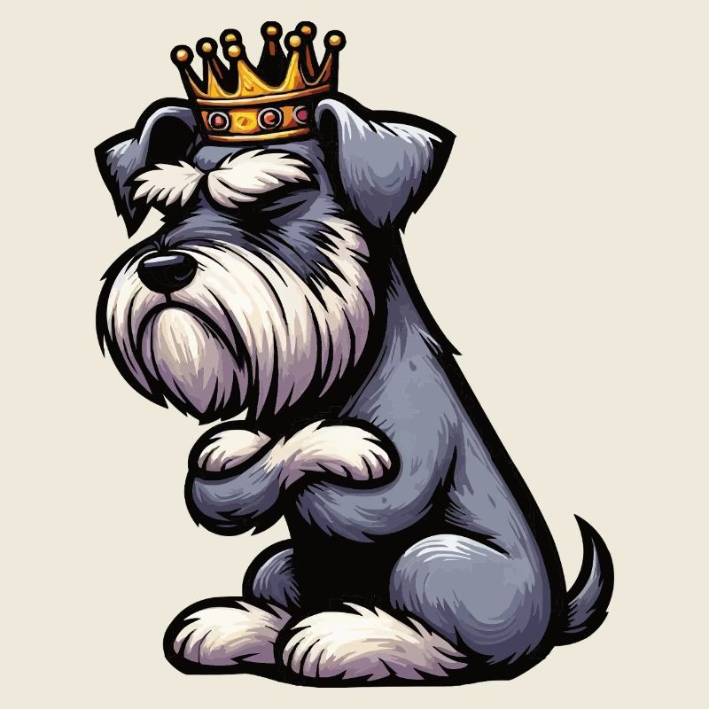 Schnauzer géant Schnauzer Propriétaire de Schnauzer