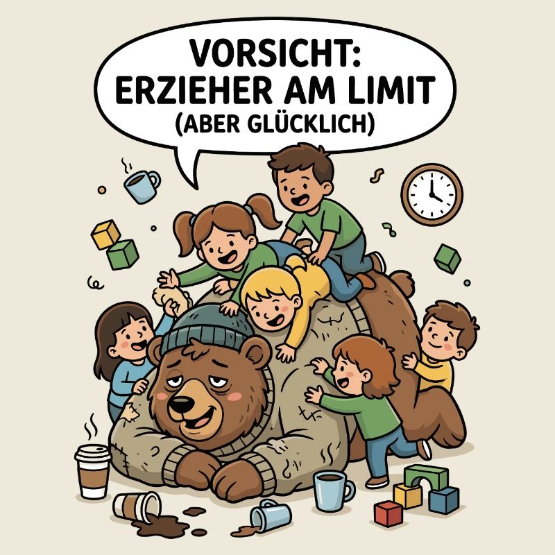 Erzieher Am Limit Glücklich