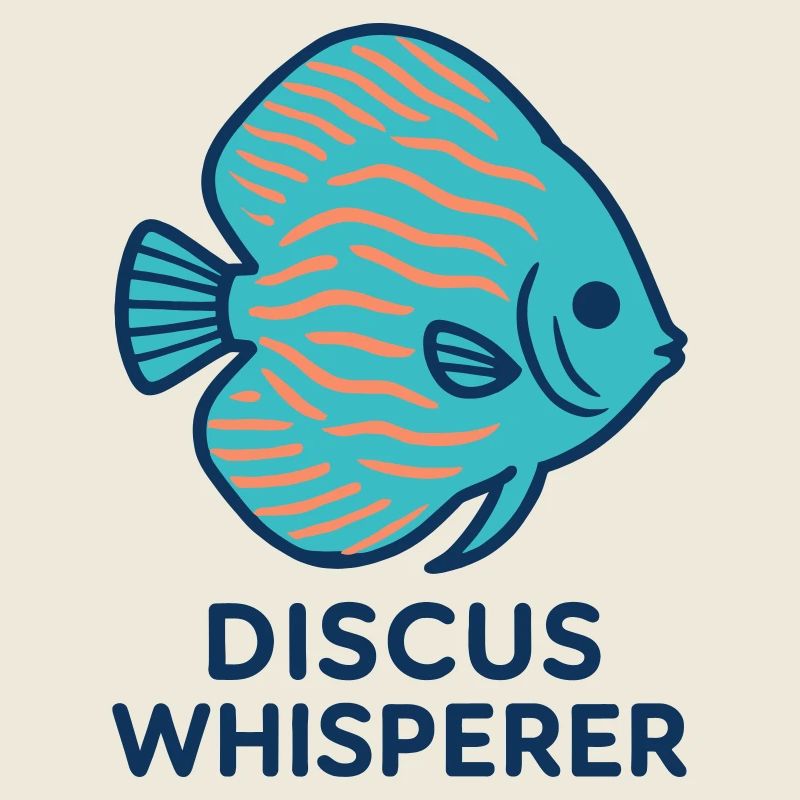 Passionate about Blue and Orange Discus Fish