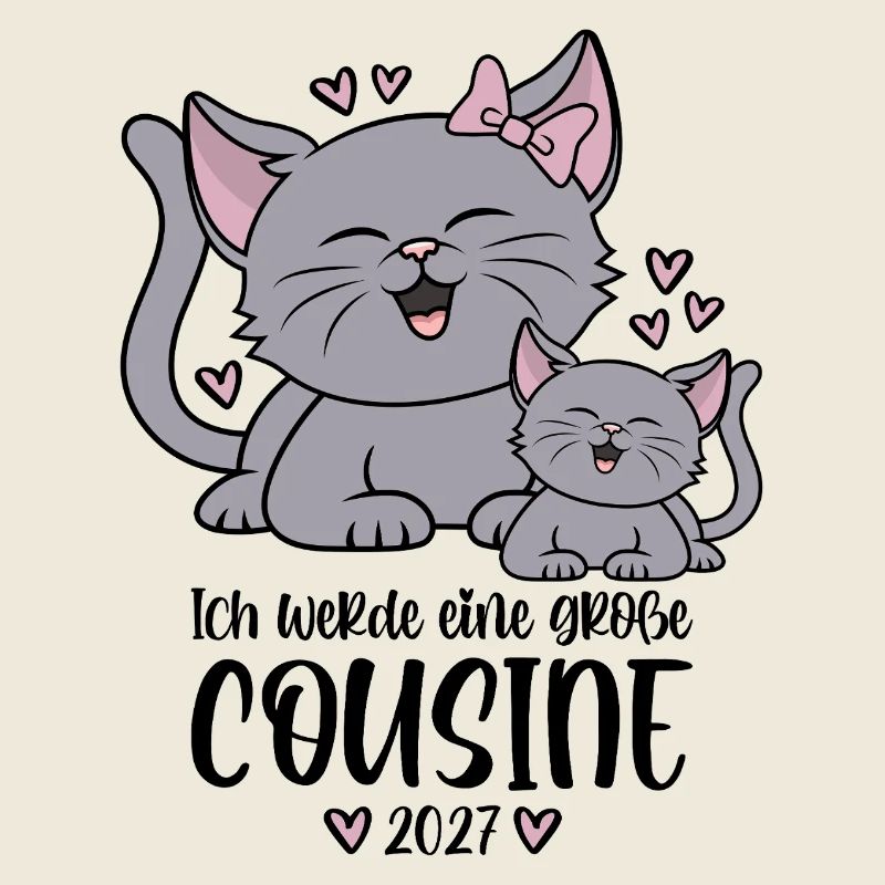 Ich werde eine große Cousine 2027 Kätzchen