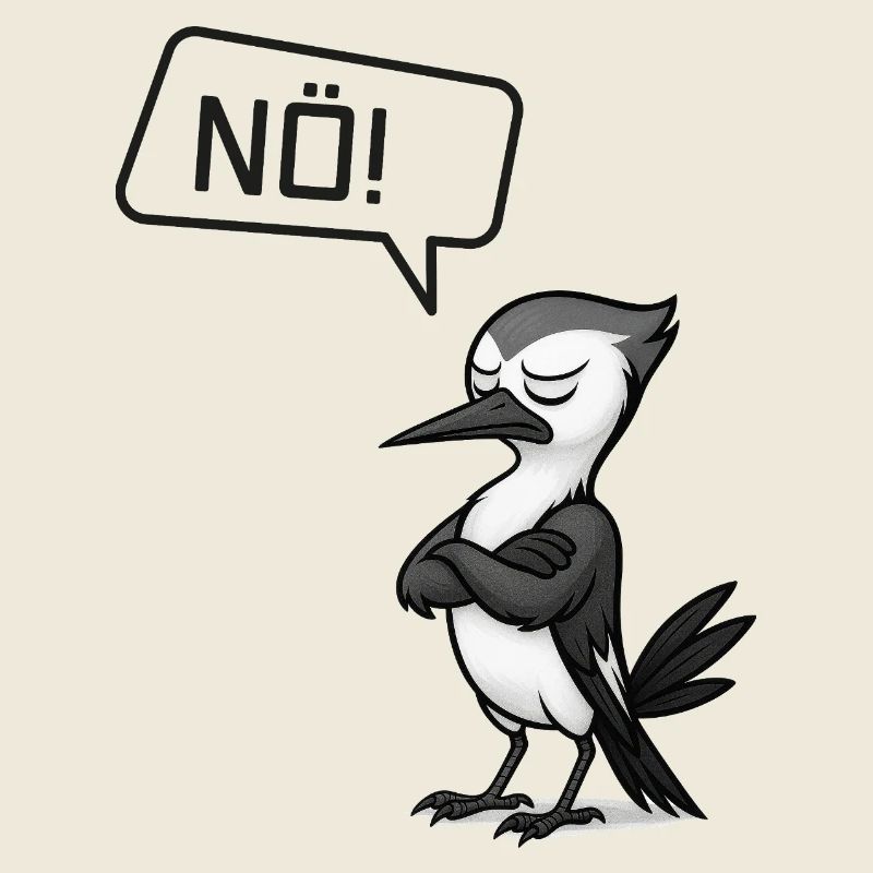 Nö! Specht – Sturer Vogel macht Pause