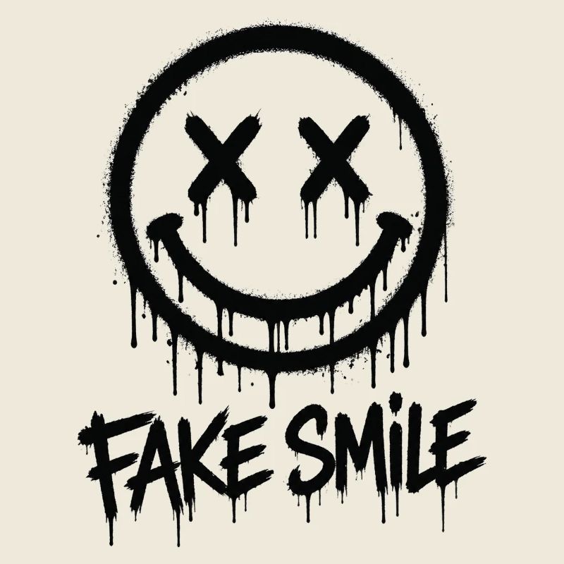 Fake Smile Graffiti
