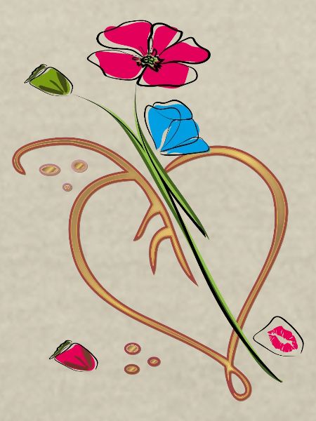 Vrille de fleur
