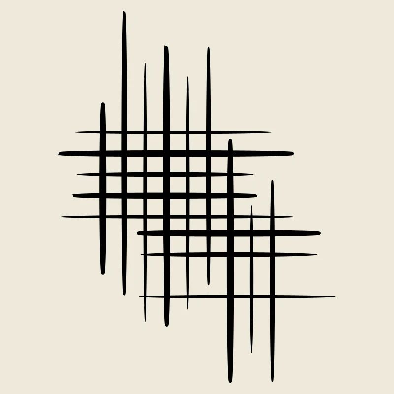 Lines grid abstract