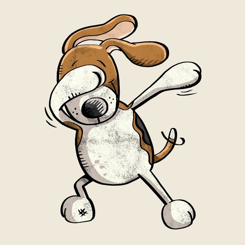 Cool Dab Beagle - Hund - Dabbing - Tanz