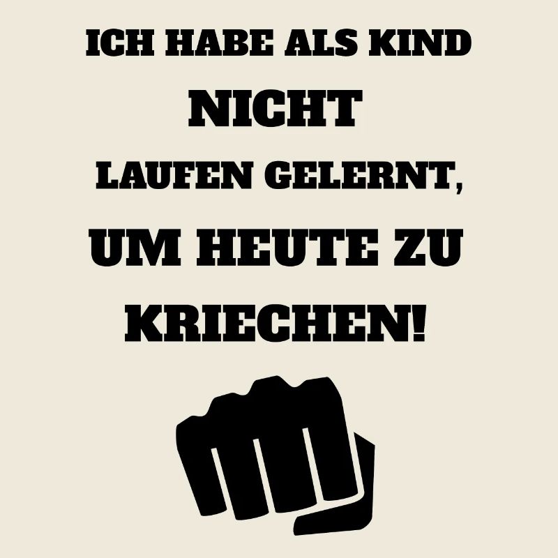 Cooler Spruch