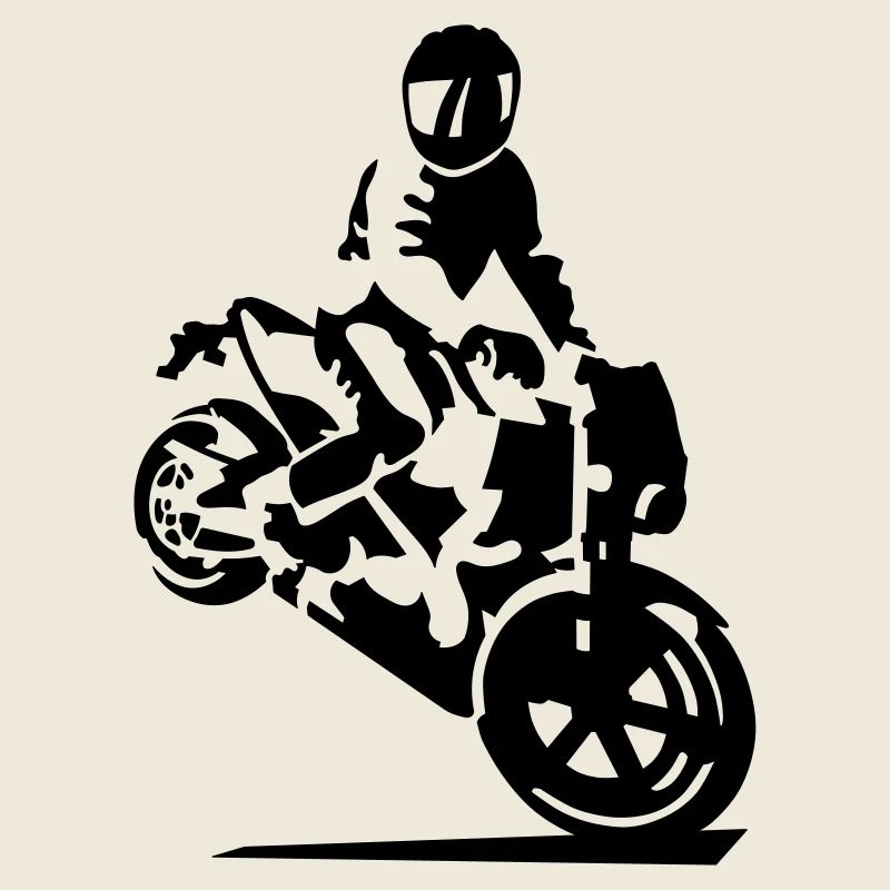 motorcycle stunt