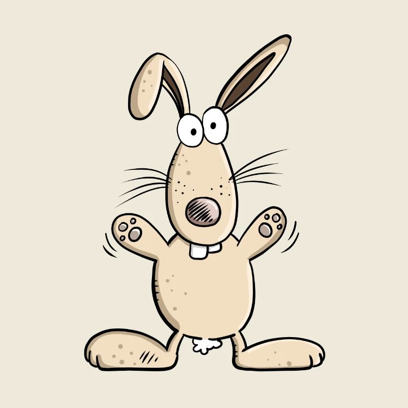 Happy Bunny I Easter Easter Bunny I Gift