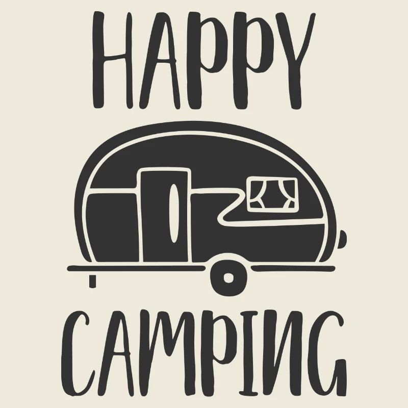 Van Camper Joy Illustration