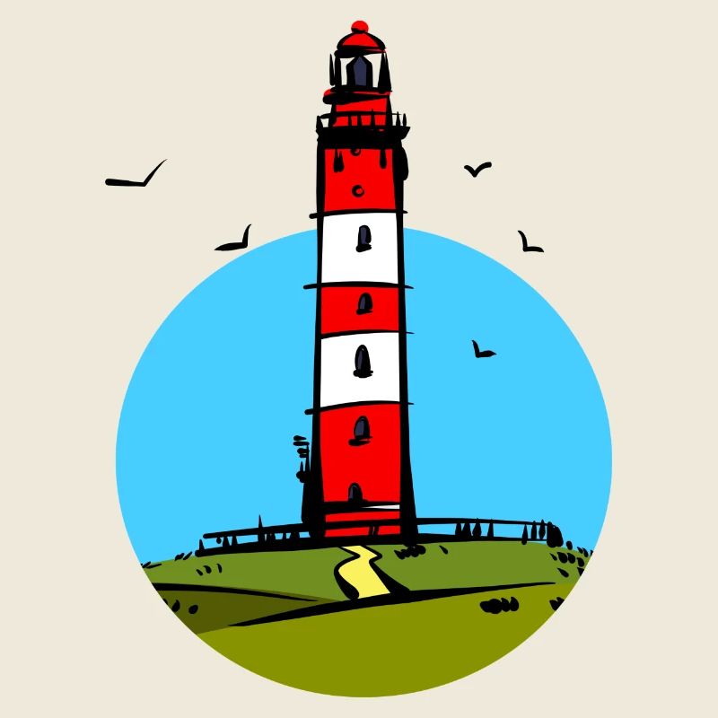 Leuchtturm Amrum Design