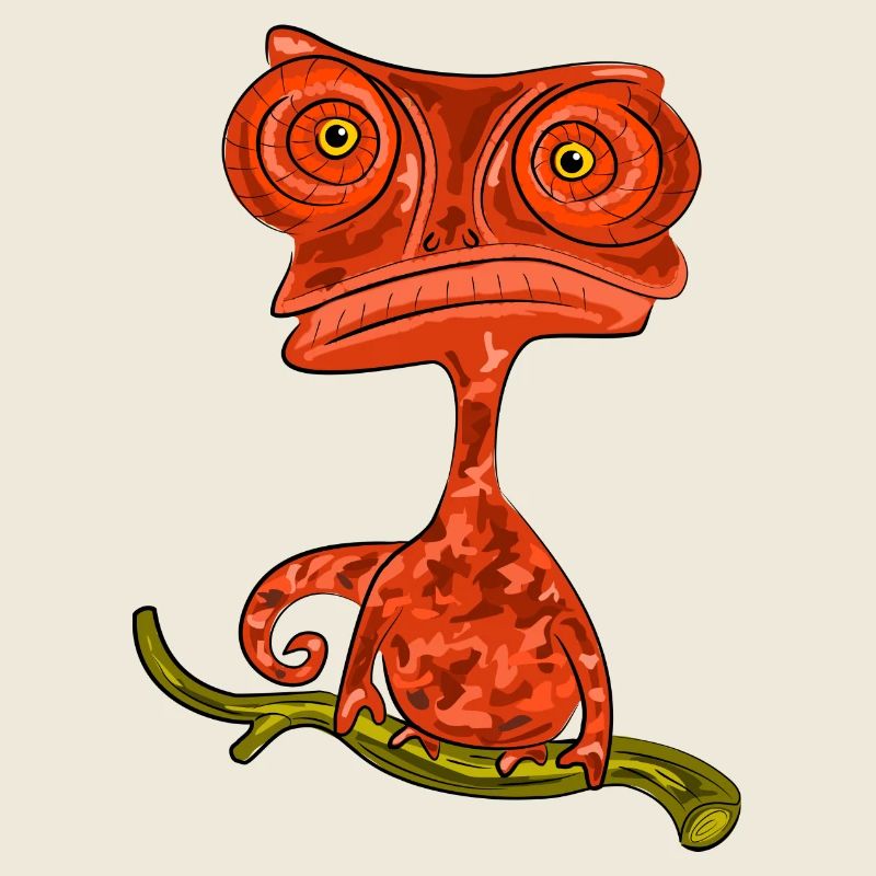 Chamaeleon Exotisch Geschenkidee