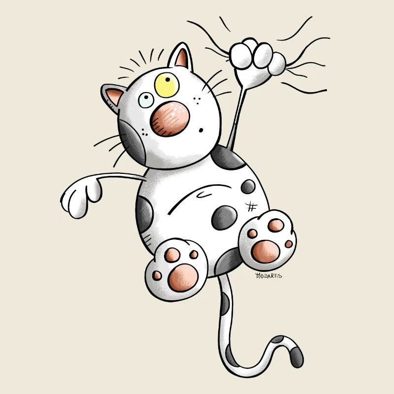 Abenteuerlustige Katze