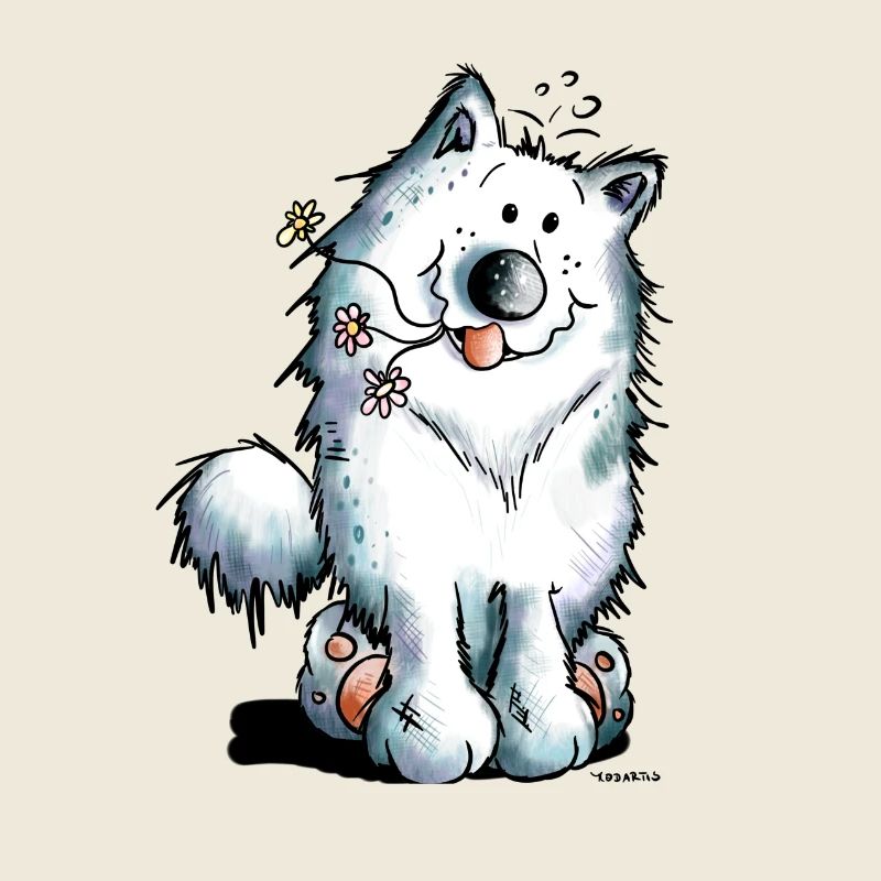 Knuffiger Samojede