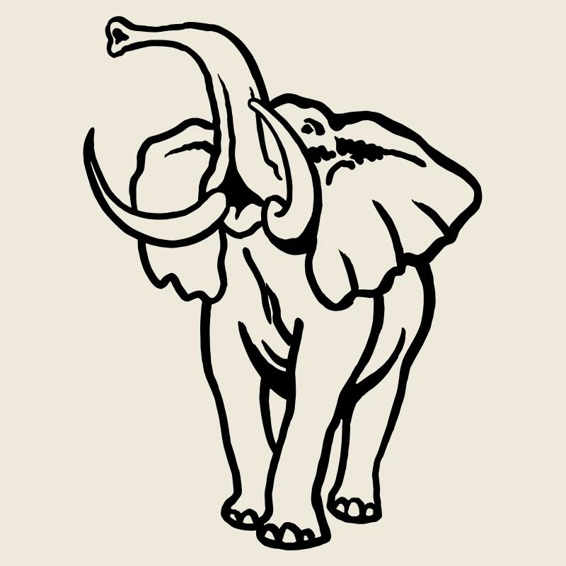 Eléphant d’Afrique I Bull