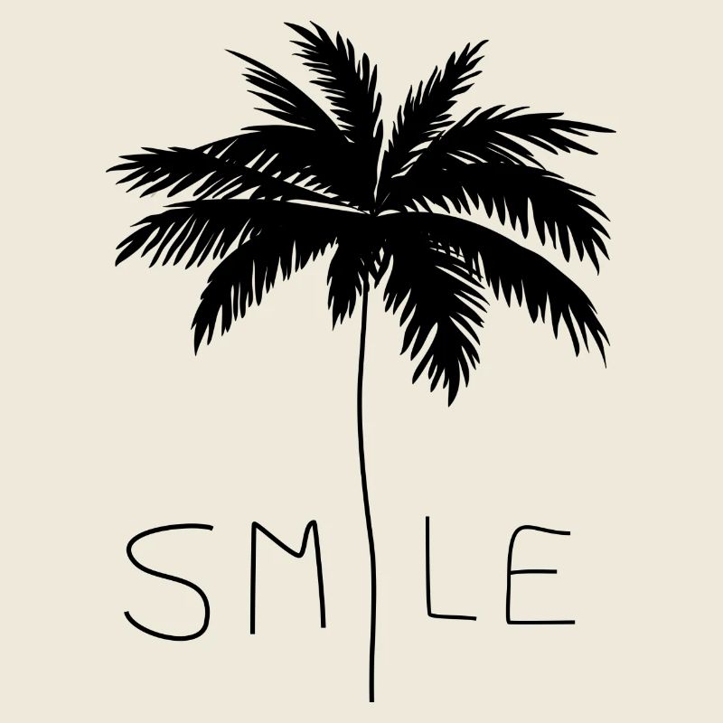 Smile Palmier Noir