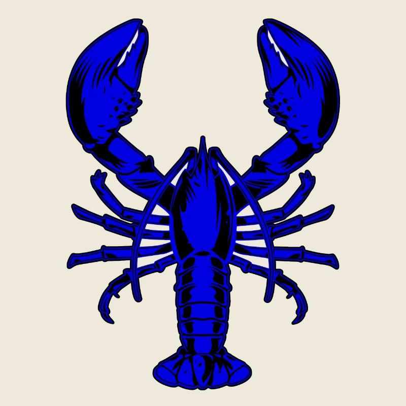 Blauer Hummer