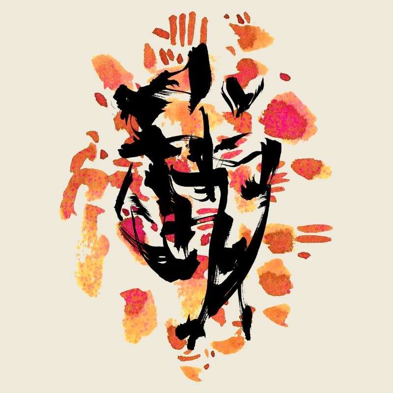 Abstrakt Gesicht