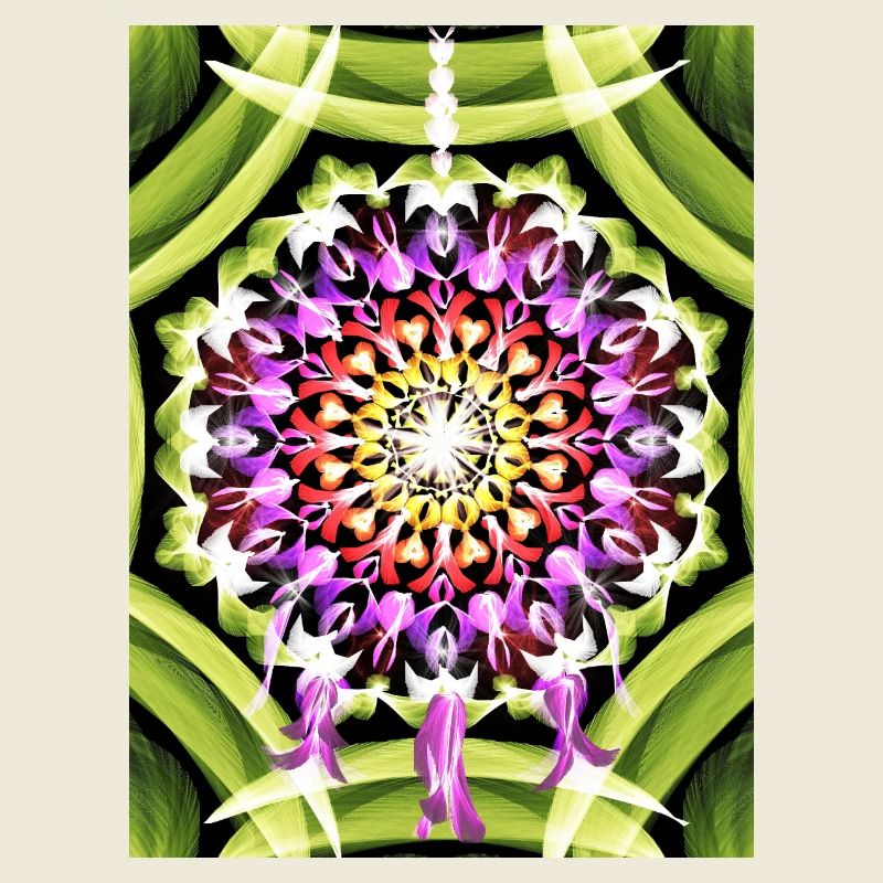Traumfänger Blütenmandala
