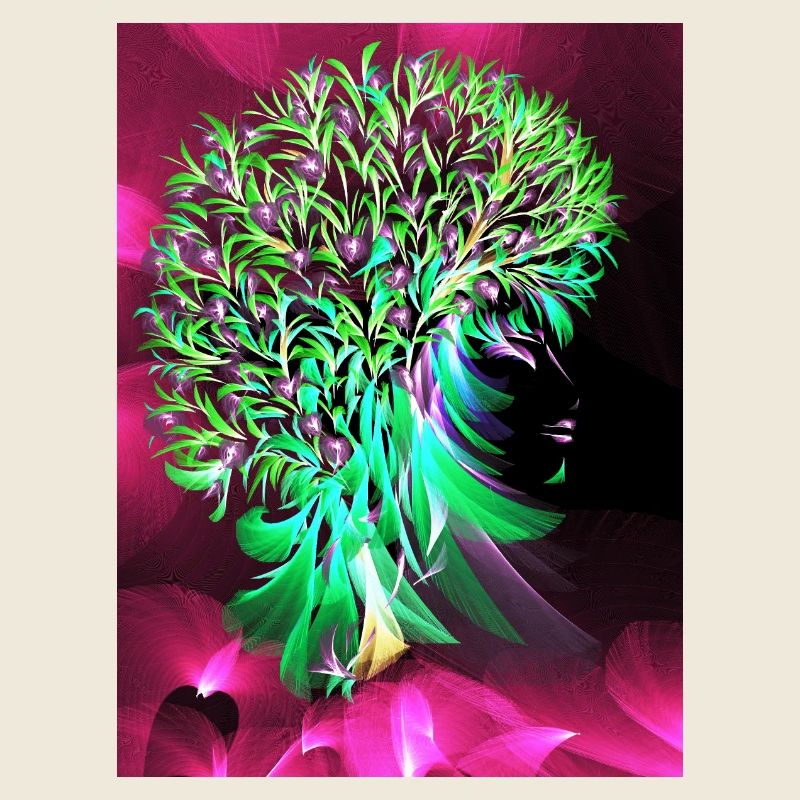 Magischer Baum der Liebe