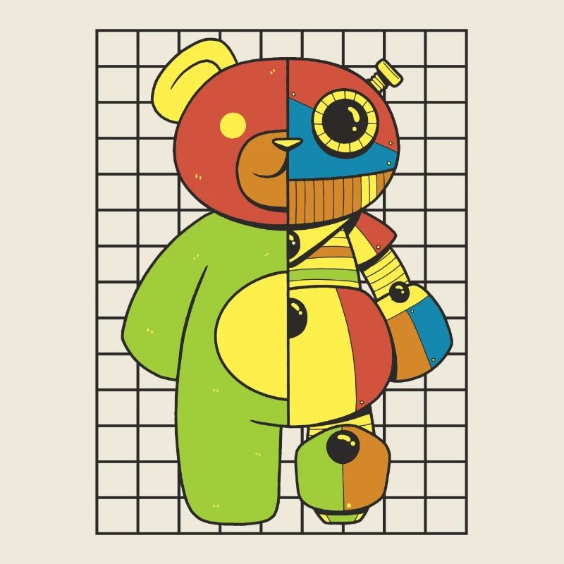 Teddybär, Roboter