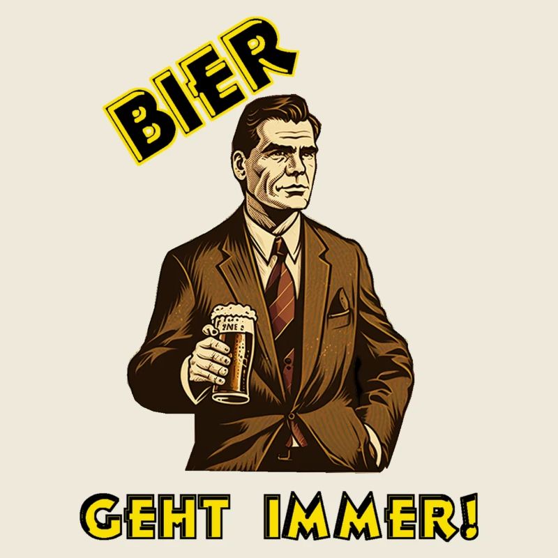 Bier - geht immer!