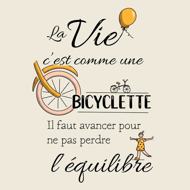 Equilibre et bicyclette