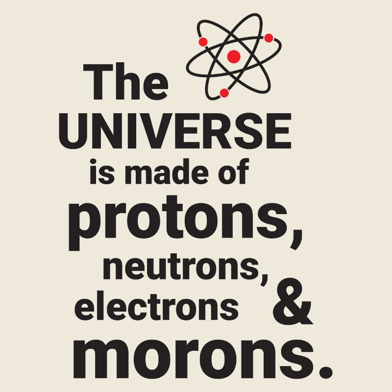 L’Univers est fait de protons, de neutrornes