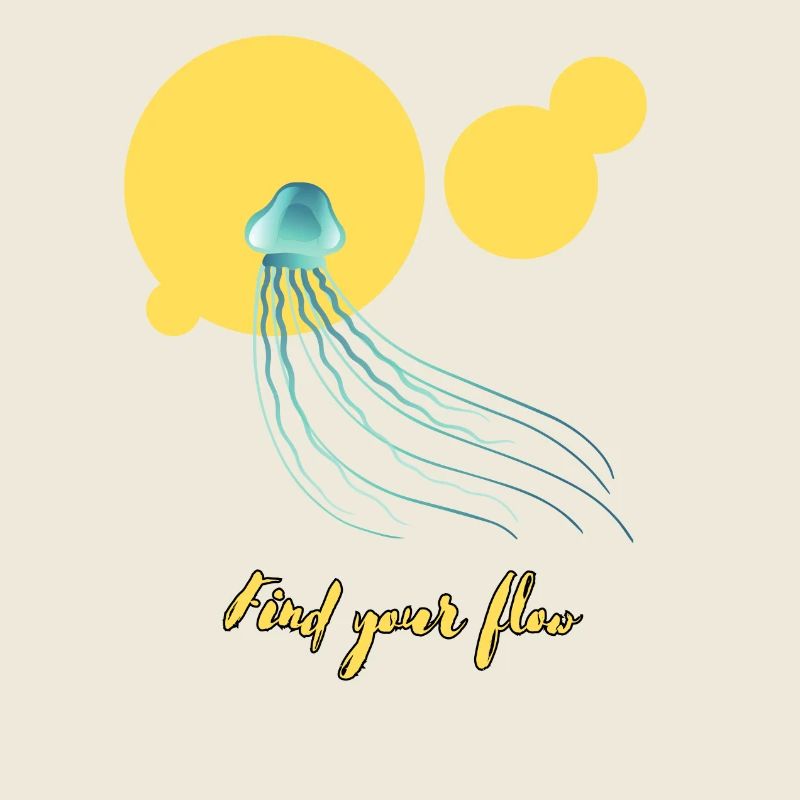 Find Your Flow – Glowing Jellyfish