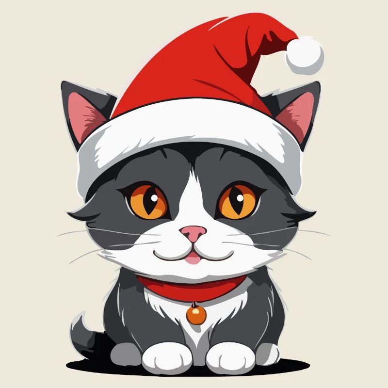 Katze Weihnachten