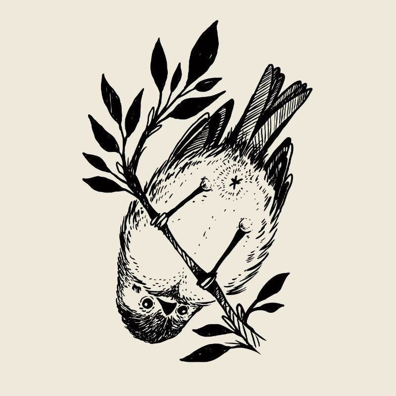 Kleiner frecher Vogel