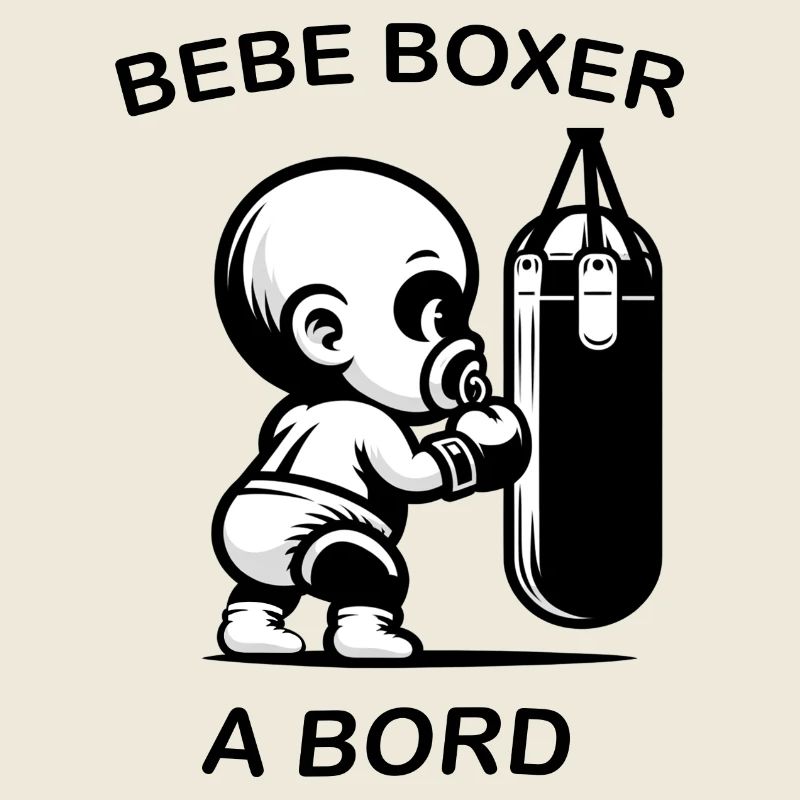 Bébé BOXER à bord