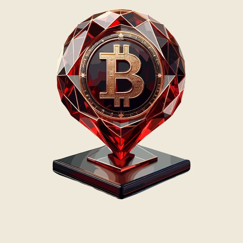 Bitcoin Crystal Design