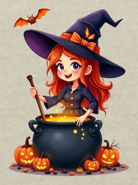HEXE HALLOWEEN VERZAUBERN