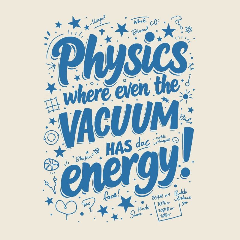 LA PHYSIQUE : OÙ MÊME LE VIDE A DE L’ÉNERGIE !