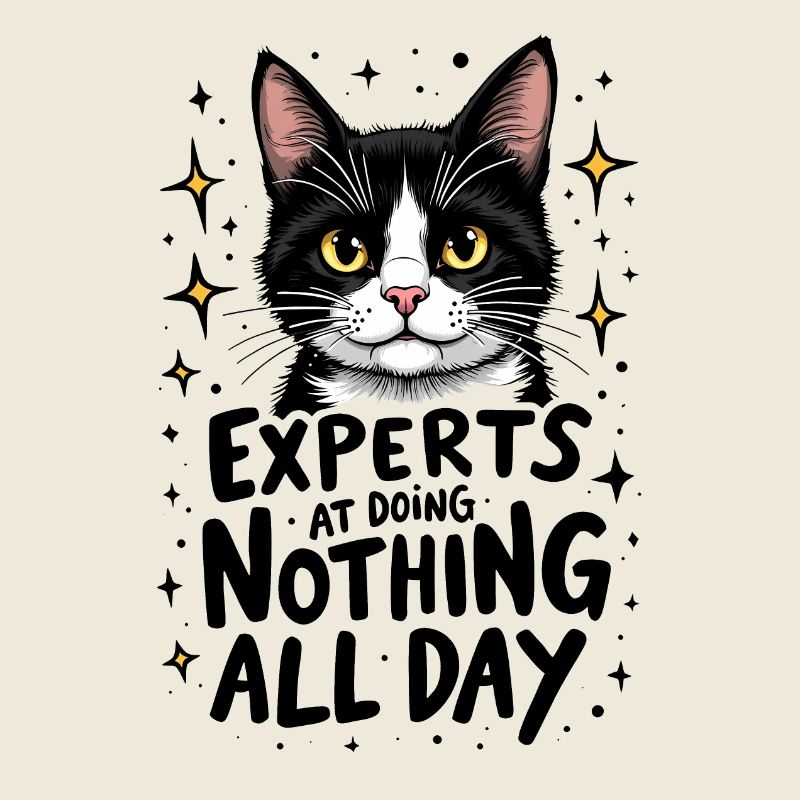 CATS: EXPERTS AT DOING NOTHING ALL DAY