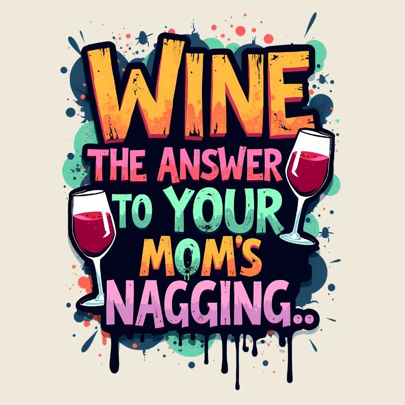 LE VIN : LA RÉPONSE AUX HARCÈLEMENTS DE VOTRE MAMAN