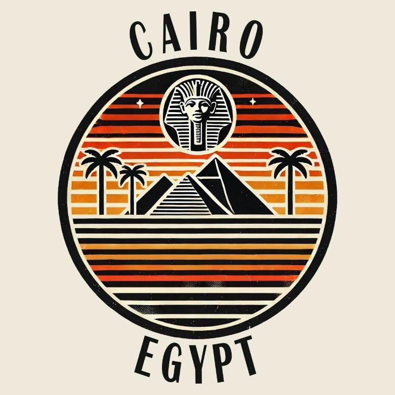 Cairo Egypt pyramid design