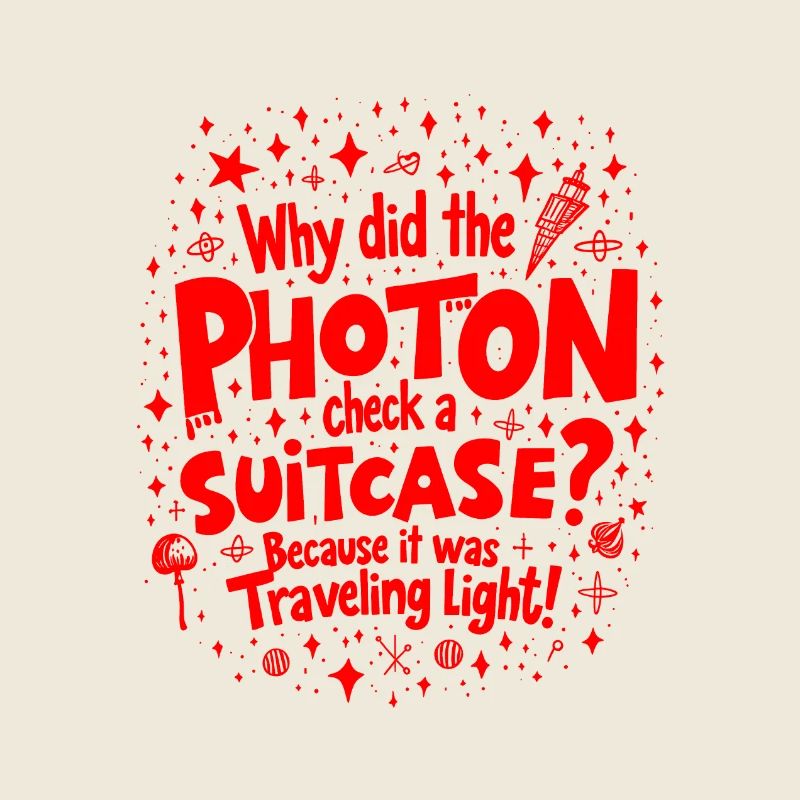 Pourquoi le Photon a-t-il vérifié une valise ? Drôle de physique
