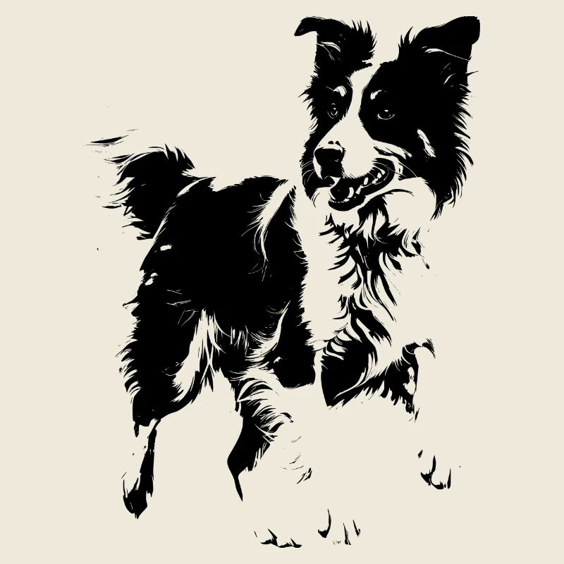 chien de race border collie
