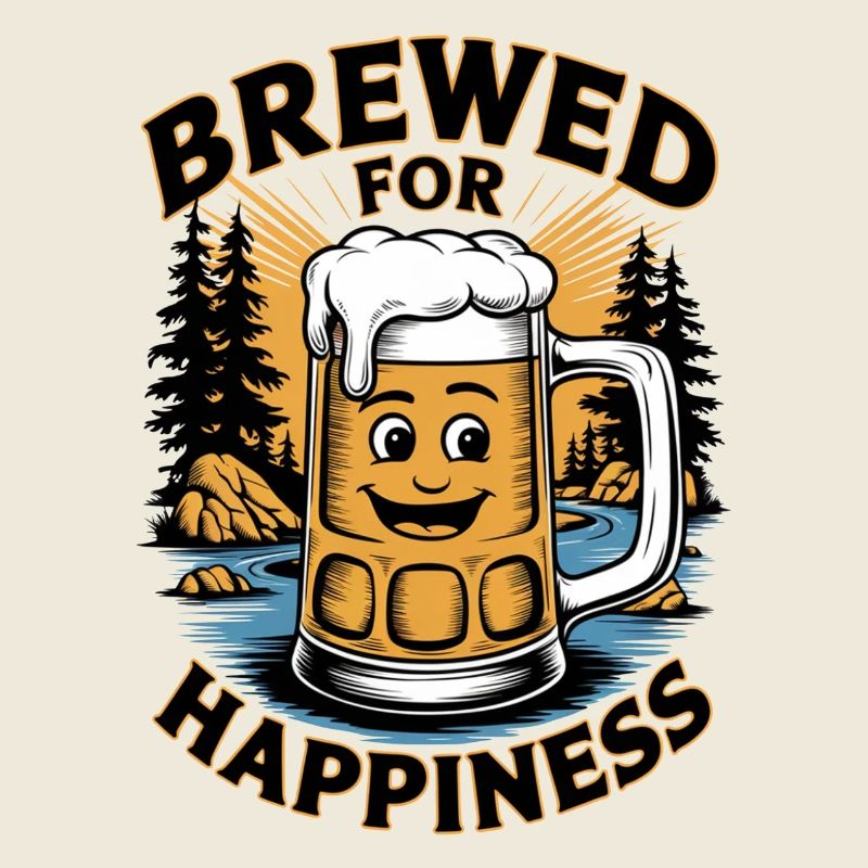 Brassée pour le bonheur, parfaite pour les amateurs de bière